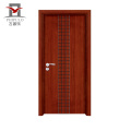 La mejor puerta de entrada de acero del panel de madera diseña la puerta interior hecha en China